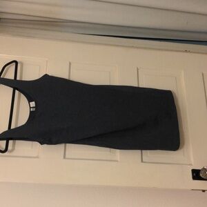 Divide blut heather tank dress